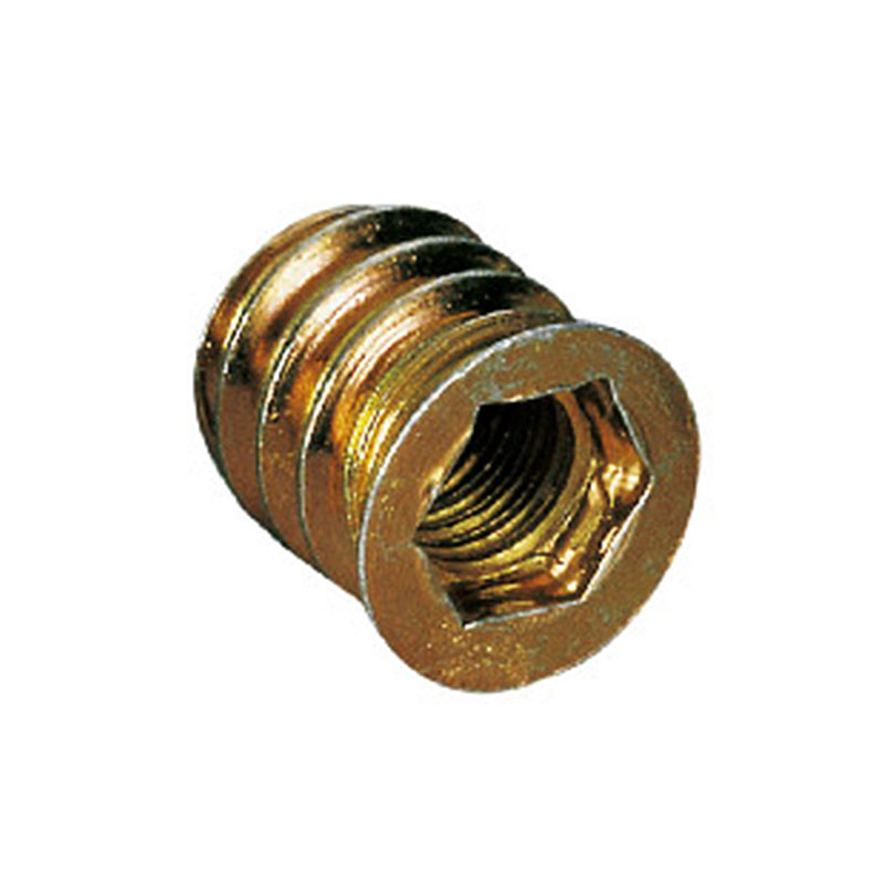 Furniture fittings Steel M6 connector nut furniture connector nuts